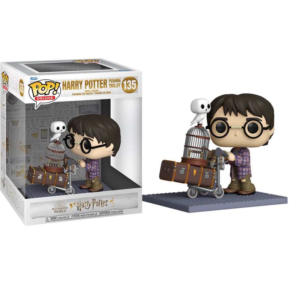 Funko POP Harry pushing trolley Harry Potter Anniversary 
