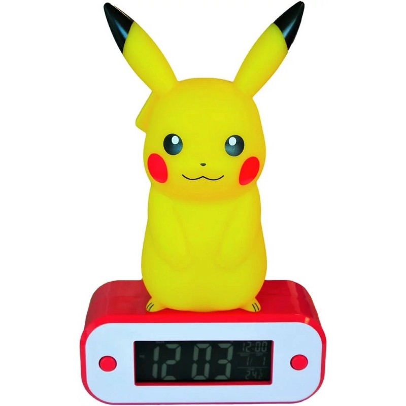 Regali & Gadget: Pokemon Pikachu lampada con sveglia