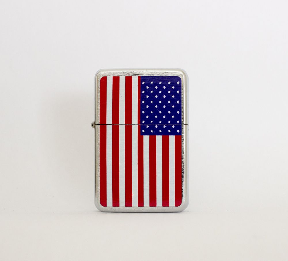 Regali & Gadget: Accendino tipo Zippo Bandiera America
