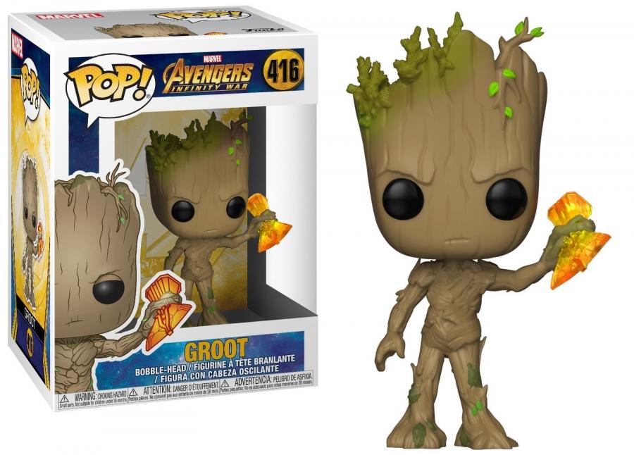Avengers Infinity War Groot with stormbreaker Funko Pop