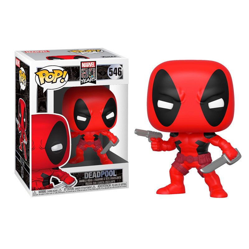Marvel 80th First Appearance Deadpool Funko Pop