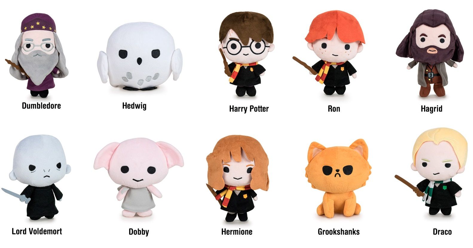 Harry Potter: Peluche Harry Potter personaggi