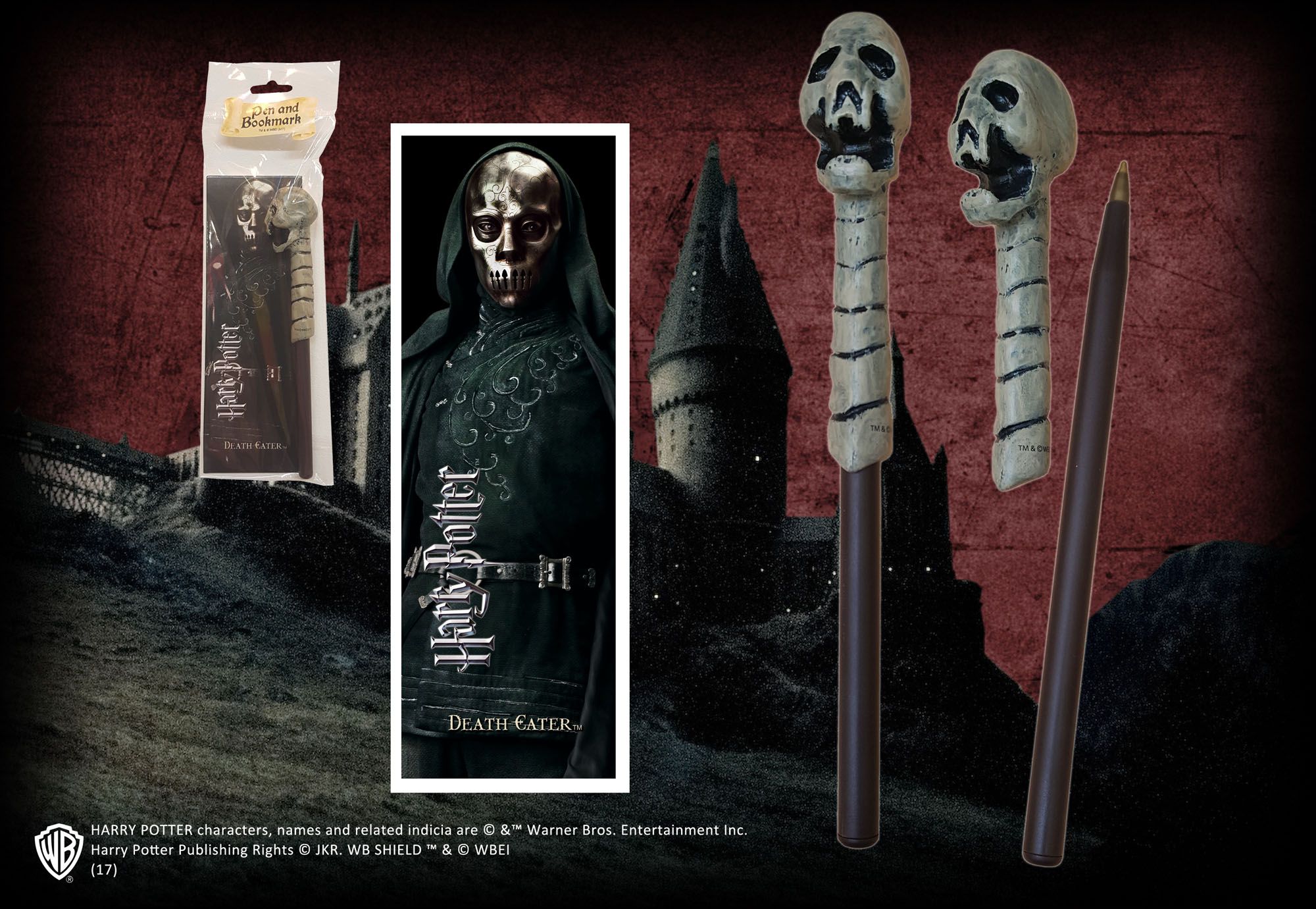 Harry Potter: Harry Potter Dead Eater penna con segnalibro