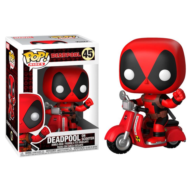 Funko POP Marvel Daedpool su scooter 48