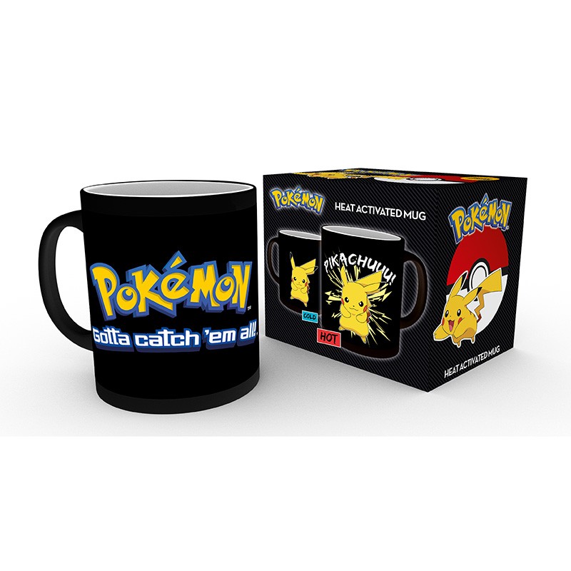Pokemon Pikachu tazza termosensibile