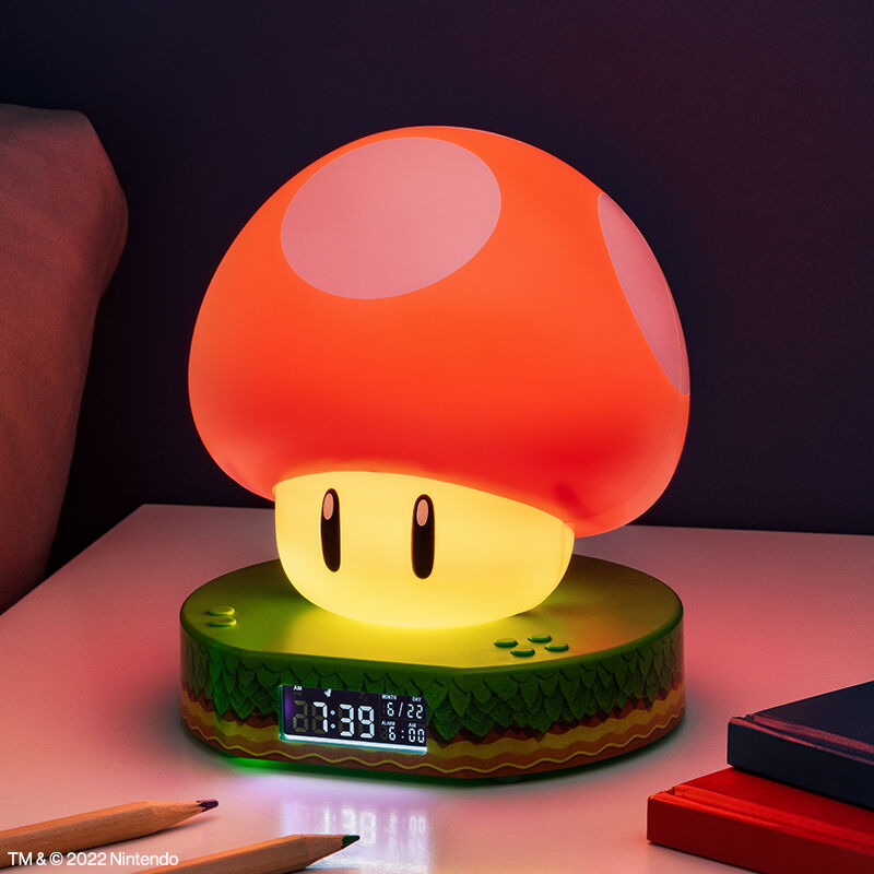 Regali & Gadget: Super Mario lampada con sveglia