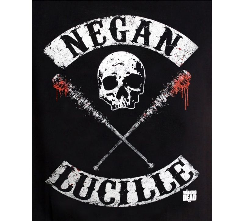 T-shirt The Walking Dead Negan Lucille Rockers maglia Uomo ufficiale 